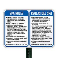 Bilingual Spa Rules Shower Before Entering Sign Sku S2 1408 Bilingual Spa Rules Shower Before Entering Sign Sku S2 1408