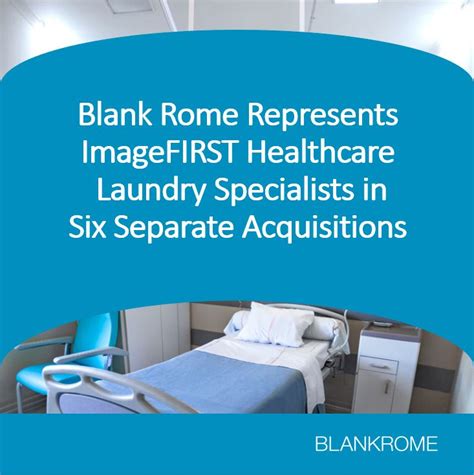 Blank Rome Llp On Linkedin Blank Rome Represents Imagefirst Healthcare Blank Rome Llp On Linkedin Blank Rome Represents Imagefirst Healthcare