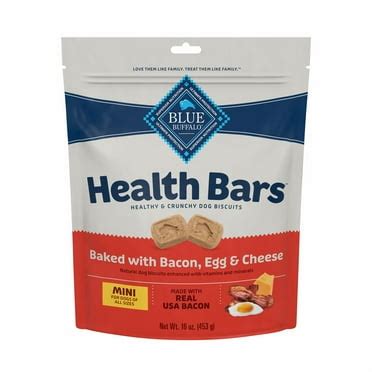 Blue Buffalo Health Bars Mini Oven Baked With Natural Ingredients Blue Buffalo Health Bars Mini Oven Baked With Natural Ingredients