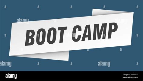 Boot Camp Banner Boot Camp Ribbon Label Sign Set Stock Vector Boot Camp Banner Boot Camp Ribbon Label Sign Set Stock Vector