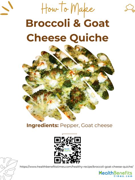 Broccoli Amp Goat Cheese Quiche Health Benefits Broccoli Amp Goat Cheese Quiche Health Benefits