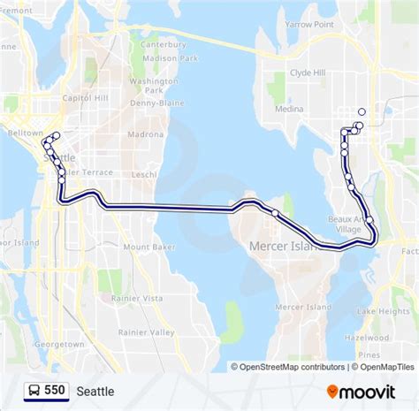 Bus 550 Route Information
