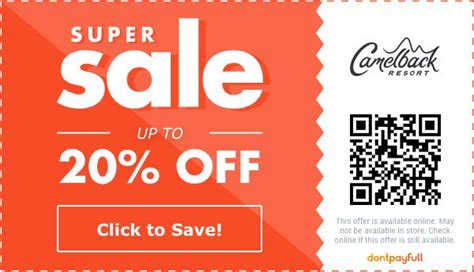 Camelback Promo Code