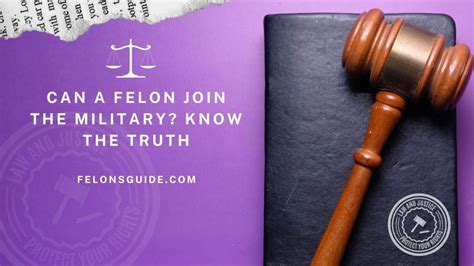 Can Felons Enlist In The Military Can Felons Enlist In The Military