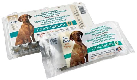 Canine Spectra 9 Dog Vaccine With Parvo And Lepto Jeffers