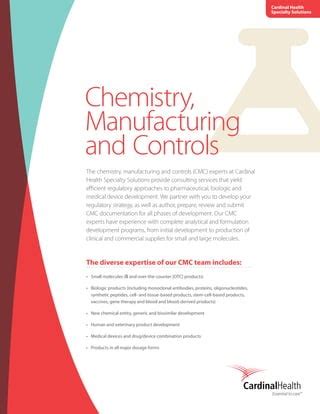 Cardinal Health Chemistry Or Regulatory Jobs