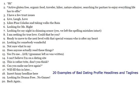 Catchy Dating Profile Headlines Examples Tingdaq Catchy Dating Profile Headlines Examples Tingdaq
