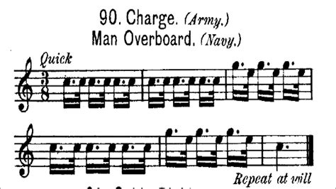 Charge Army Man Overboard Navy Bugle Calls On Trumpet Military Charge Army Man Overboard Navy Bugle Calls On Trumpet Military