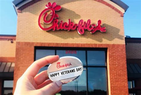 Chick Fil A Veterans Day