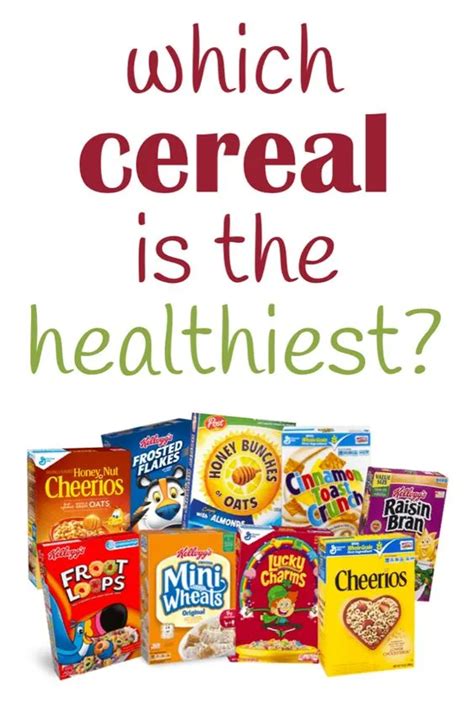 Choosing Healthier Breakfast Cereals Feed Them Wisely Choosing Healthier Breakfast Cereals Feed Them Wisely