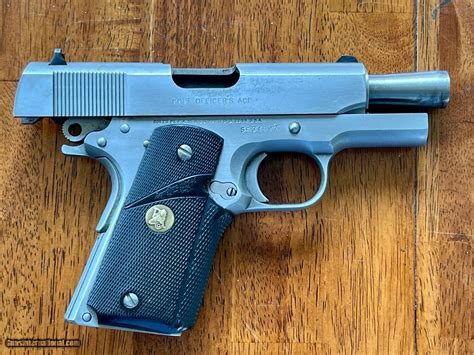 Colt 1911 Series 80 Stainless Officer S Model Colt 1911 Series 80 Stainless Officer S Model