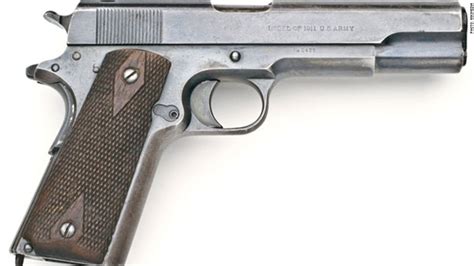 Colt M1911 History Of U S Army Guns Cnnmoney Colt M1911 History Of U S Army Guns Cnnmoney