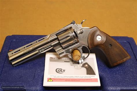 Colt Python In New Model 5 Inch Version 357 Magnum Revolver Colt Python In New Model 5 Inch Version 357 Magnum Revolver