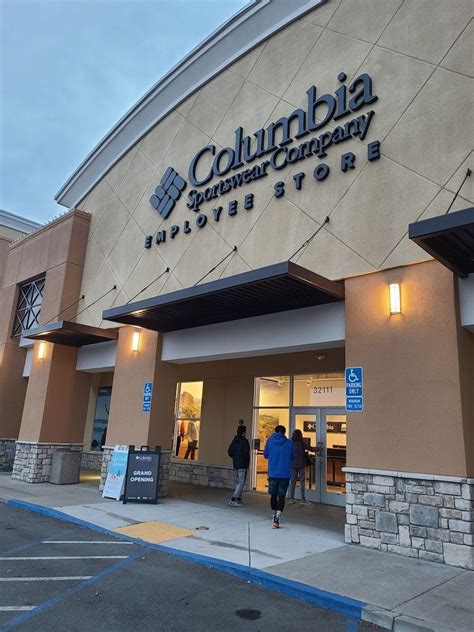 Columbia Sportswear Company Employee Store In Union Landing Columbia Sportswear Company Employee Store In Union Landing