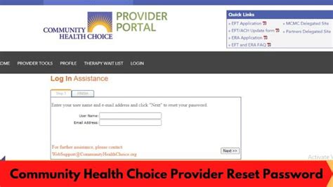 Community Health Choice Payment