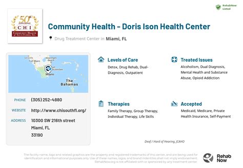 Community Health Doris Ison Health Center Miami Fl Rehabnow Community Health Doris Ison Health Center Miami Fl Rehabnow