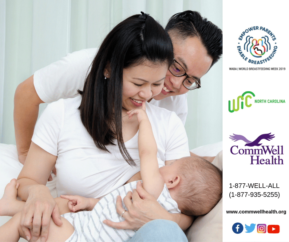 Commwell Health Wic Celebrates World Breastfeeding Week Commwell Health Wic Celebrates World Breastfeeding Week