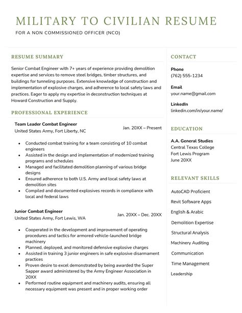 Convert Military Mos To Civilian Resume Resume Resume Examples Convert Military Mos To Civilian Resume Resume Resume Examples