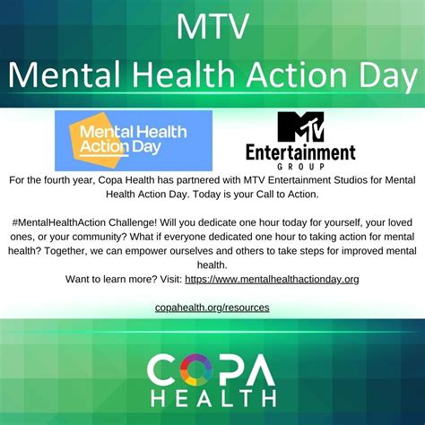 Copa Health On Linkedin Mentalhealthaction Mtventertainmentstudios Copa Health On Linkedin Mentalhealthaction Mtventertainmentstudios