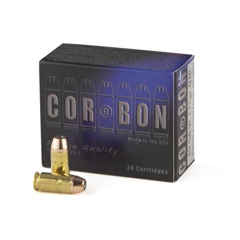 Cor Bon Pistol Self Defense 32 Auto 60 Grain Jhp 20 Rounds 76746