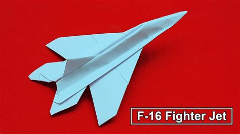 Creating An F16 Jet Fighter Paper Plane Origami F 16 The Perfect Creating An F16 Jet Fighter Paper Plane Origami F 16 The Perfect