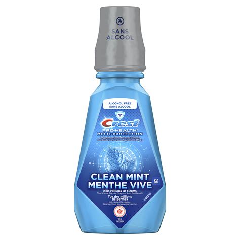 Crest Pro Health Multi Protection Alcohol Free Mouthwash Clean Mint Crest Pro Health Multi Protection Alcohol Free Mouthwash Clean Mint
