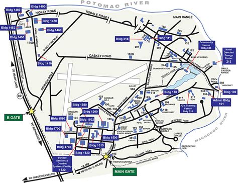 Dahlgren Naval Base Map Dahlgren Naval Base Map