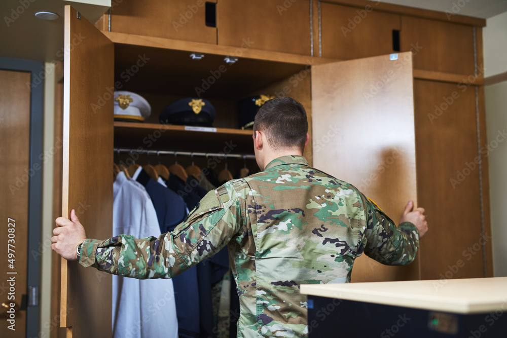 Daily Life In The Military Dorms Shot Of A Young Soldier In The Dorms Daily Life In The Military Dorms Shot Of A Young Soldier In The Dorms