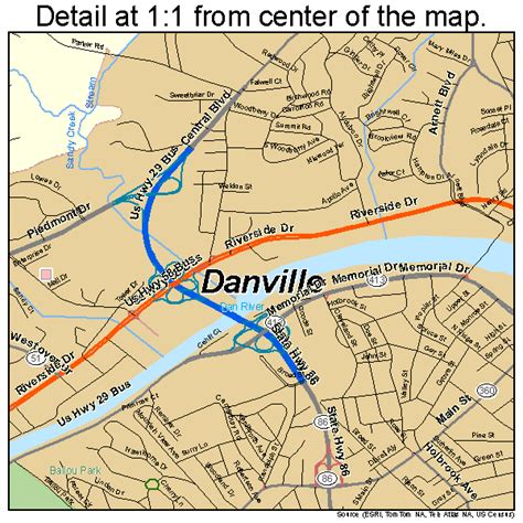 5 Danville Map Tips