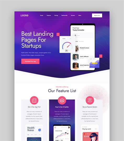 Dating Landing Page Responsive Website Using Html Css And Javascript