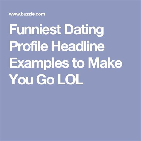 5 Dating Headlines