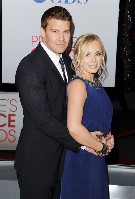 David Boreanaz And Wife Jamie Bergman David Boreanaz And Wife Jamie Bergman