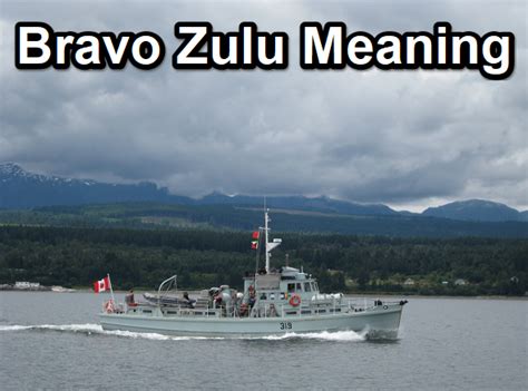 Definition Of Bravo Zulu