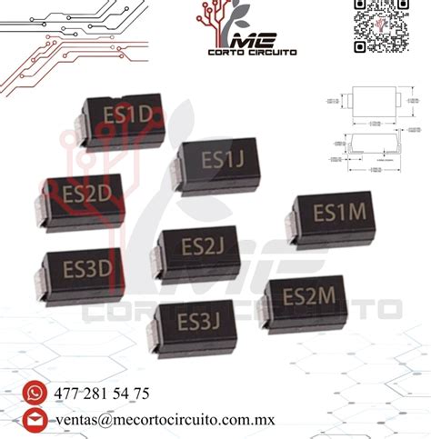 Diodo Rapido Smd Corto Circuito Diodo Rapido Smd Corto Circuito