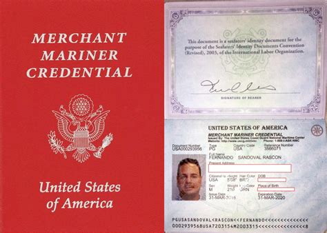 Document Of Continuity U S Coast Guard Merchant Mariner Credentials Document Of Continuity U S Coast Guard Merchant Mariner Credentials