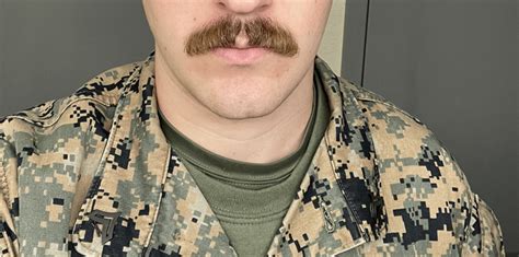 Does Anyone Think The Mustache Facial Hair Regs Will Ever Get Changed Does Anyone Think The Mustache Facial Hair Regs Will Ever Get Changed