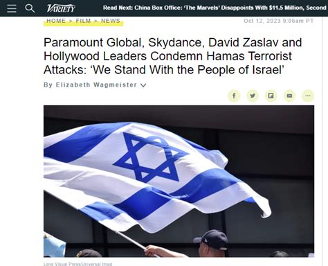 Does Paramount Support Israel