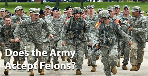 Does The Army Accept Felons