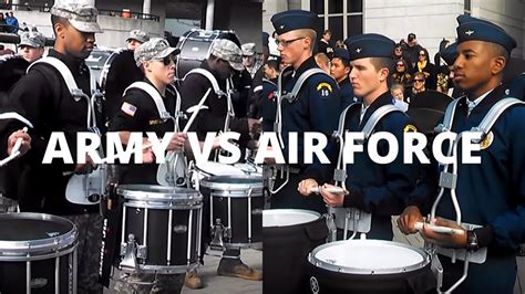 Drumline Battle Army Vs Air Force Who Won Youtube Drumline Battle Army Vs Air Force Who Won Youtube
