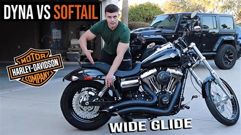 Dyna Vs Softail Comparison My First Harley Youtube Dyna Vs Softail Comparison My First Harley Youtube