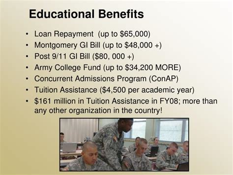 Education Benefits For Army Reserve
