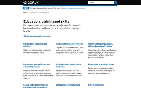 Education Topics Navigation Education Topics Navigation