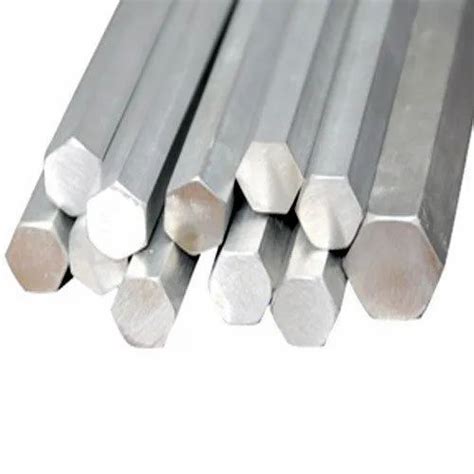 En8 Mild Steel Bright Hex Bar For Industrial Single Piece Length