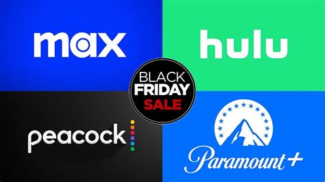 Especiais Da Black Friday Para Paramount Plus Hulu E Peacock