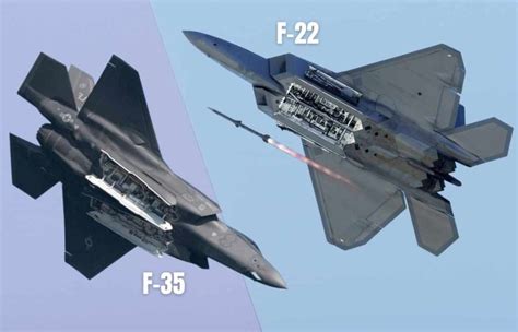 F22 And F35 Comparison