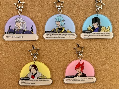 Ffxiv Dating Sim Acrylic Charm Discontinued Etsy Ffxiv Dating Sim Acrylic Charm Discontinued Etsy