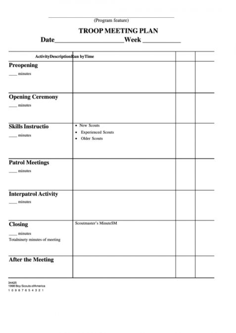 Fillable Online Boy Scout Health Form Pdf Fillable Online Boy Scout Health Form Pdf