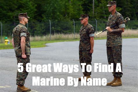 Find A Marine By Name