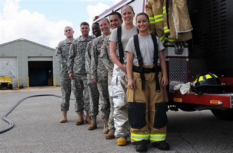 Firefighter In The Army