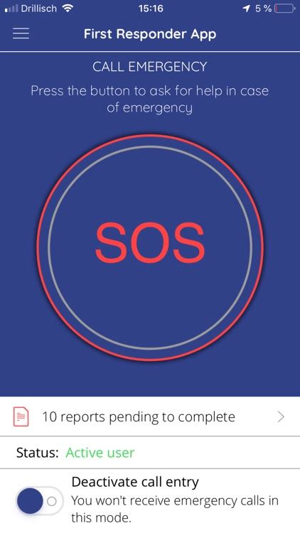 First Responder App By Ecorium Gmbh First Responder App By Ecorium Gmbh
